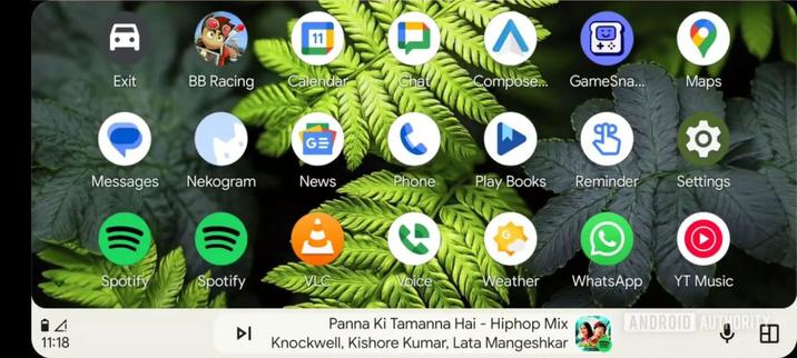 android auto wide