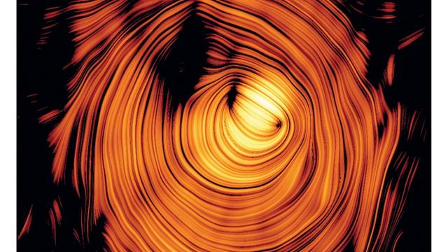 Das "Auge von Sauron" hat sich als Name sogar im Fachartikel etabliert. Foto: Y.Y. Kovalev et al./Max-Planck-Institut für Radioa