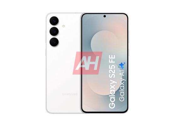 Samsung Galaxy S25 FE leaked render