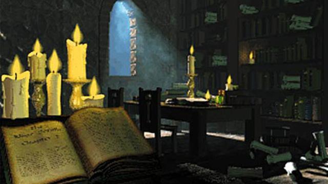 A render of a book in a library in Daggerfall A render of a book in a library in Daggerfall
