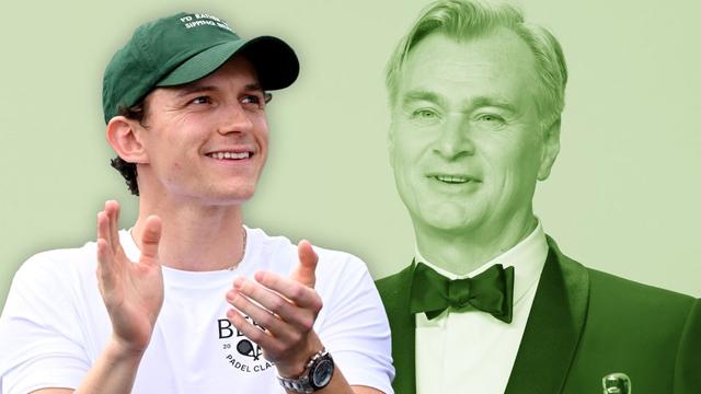 Tom Holland and Christopher Nolan