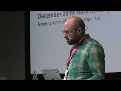 Drew DeVault – Building and scaling Hare's community governance #FOSSBack