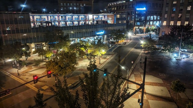 View of the Durham in the night 