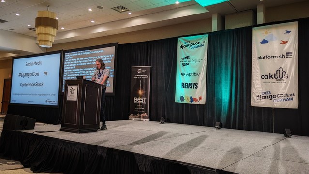 DjangoCon US 2023 closing