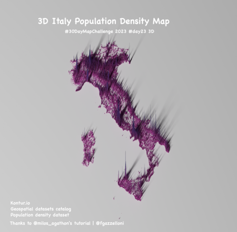 Italy Population Density