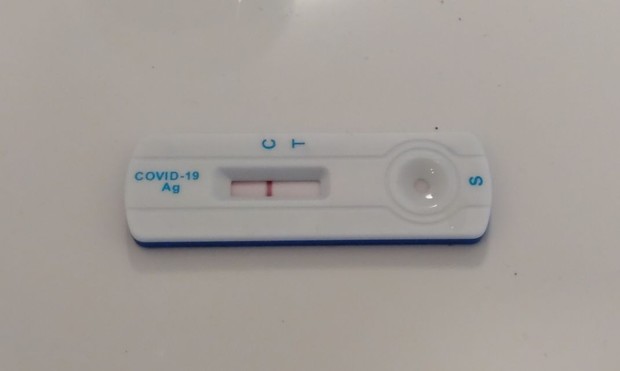 negative COVID test
