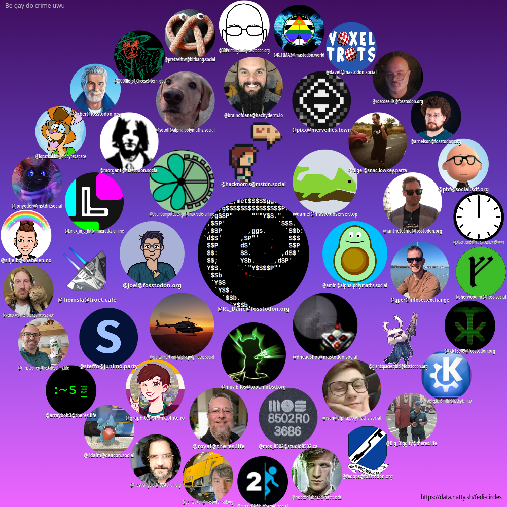 R. L. Dane :debian: :openbsd: (@RL_Dane@fosstodon.org)