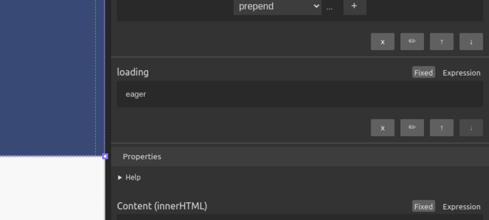 silex UI with data coming from a cms