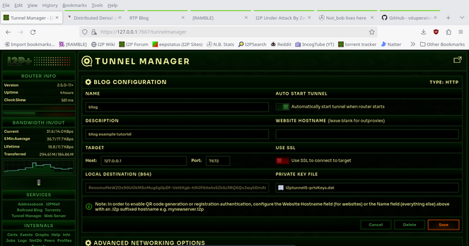 You can selfhosts i2p sites for anonymity, and the security benefit of not revealing server location / ip address - or discrete remote admin - preventing attackers from having ssh access