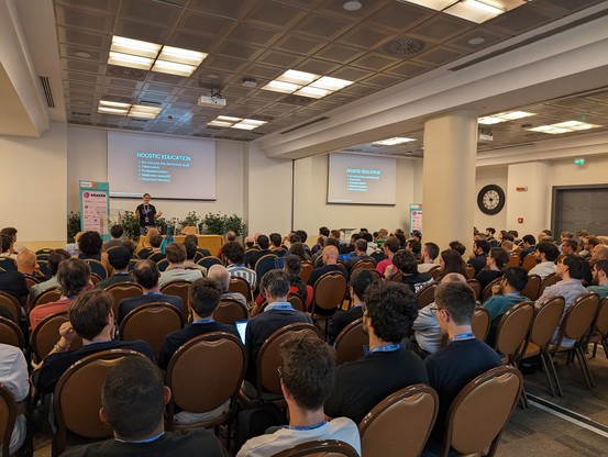 Audience during the Sheena keynote