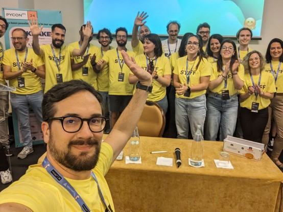 Last PyCon Italia 2024 selfie