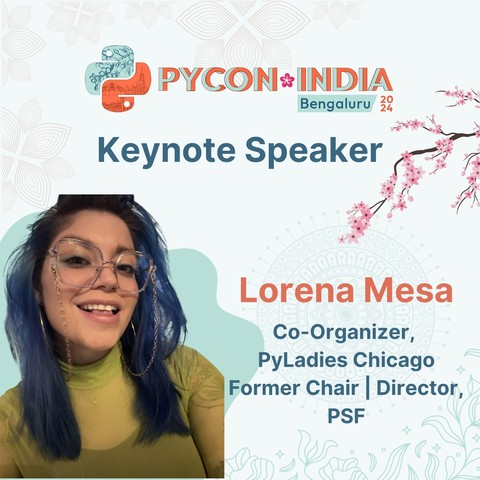 PYCON INDIA Bengaluru 2024

Keynote Speaker

Lorena Mesa

Co-Organizer, PyLadies Chicago Former Chair | Director, PSF