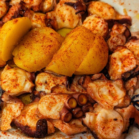 Galician Octopus dish