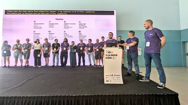 DjangoCon Europe 2024 organizers 