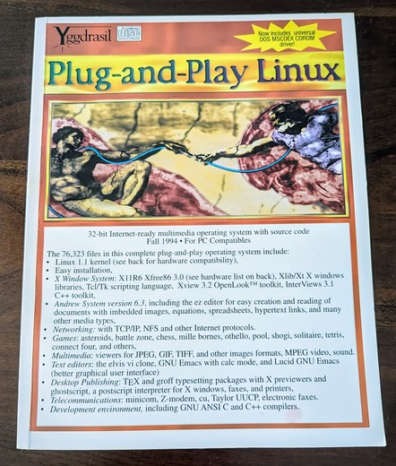 Yggdrasil Plug-and-Play Linux
Install/Setup and User Manual 
Fall 1994