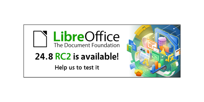 LibreOffice 24.8 banner