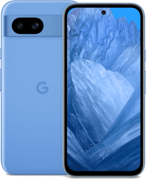 pixel 8a in bay blue color
