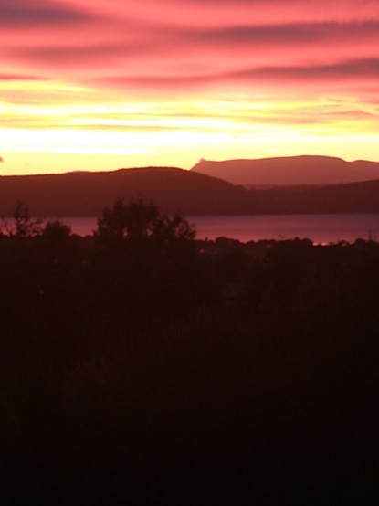 Sunset over the Black Isle, Highlands, Scotland