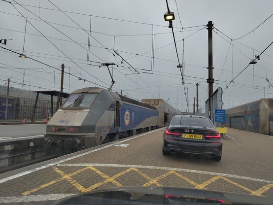 Le Shuttle Eurotunnel locomotor