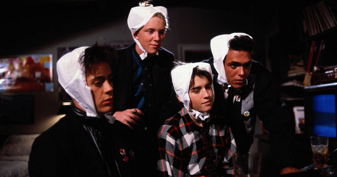 Weird Science - yes that is Robert Downey Jr there with a bra on his head