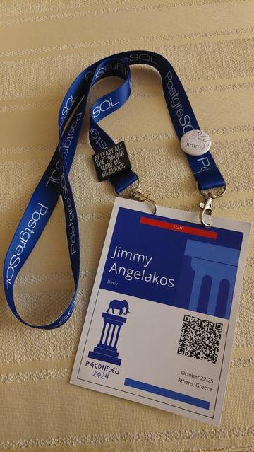 PGConf.EU badge