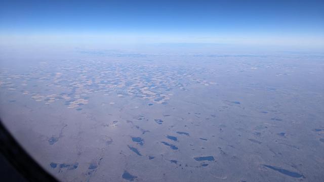 scrublands, dotted with lakes and small hills