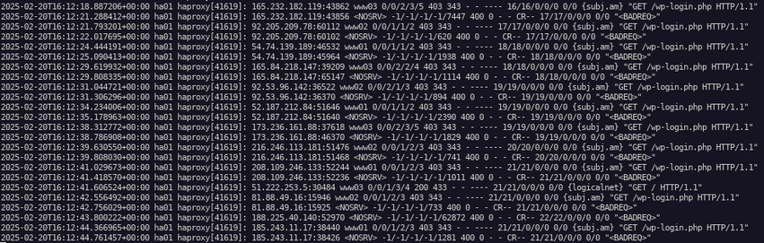 A screenie of blocked login attempts to https://subj.am