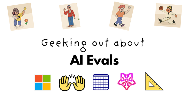 Poster for AI Evals session