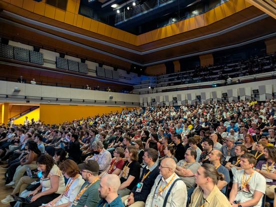 Audience at EuroPython