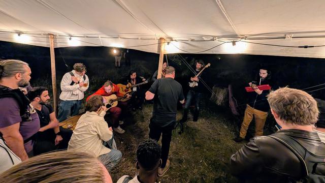 People playing instruments