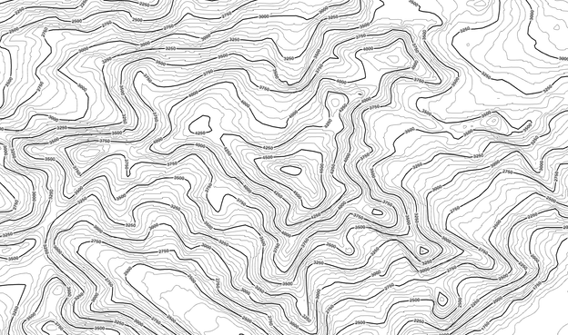 Contour lines