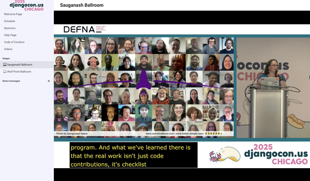 "Why governance in open-source is important" DjangoConUS 2025 talk by Rachel Calhoun and Tim Schilling