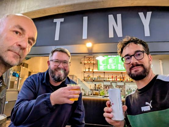 People taking a selfie