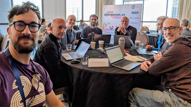 People around a table