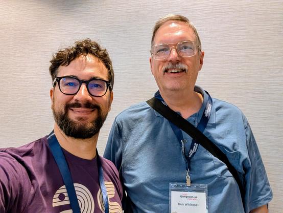 People taking a selfie