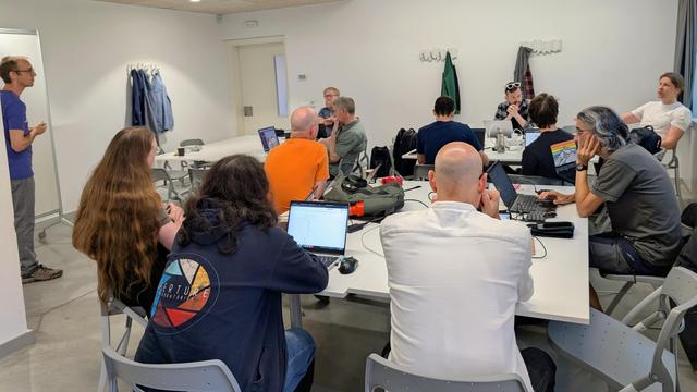 People working together