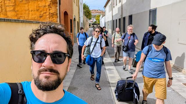 People walking