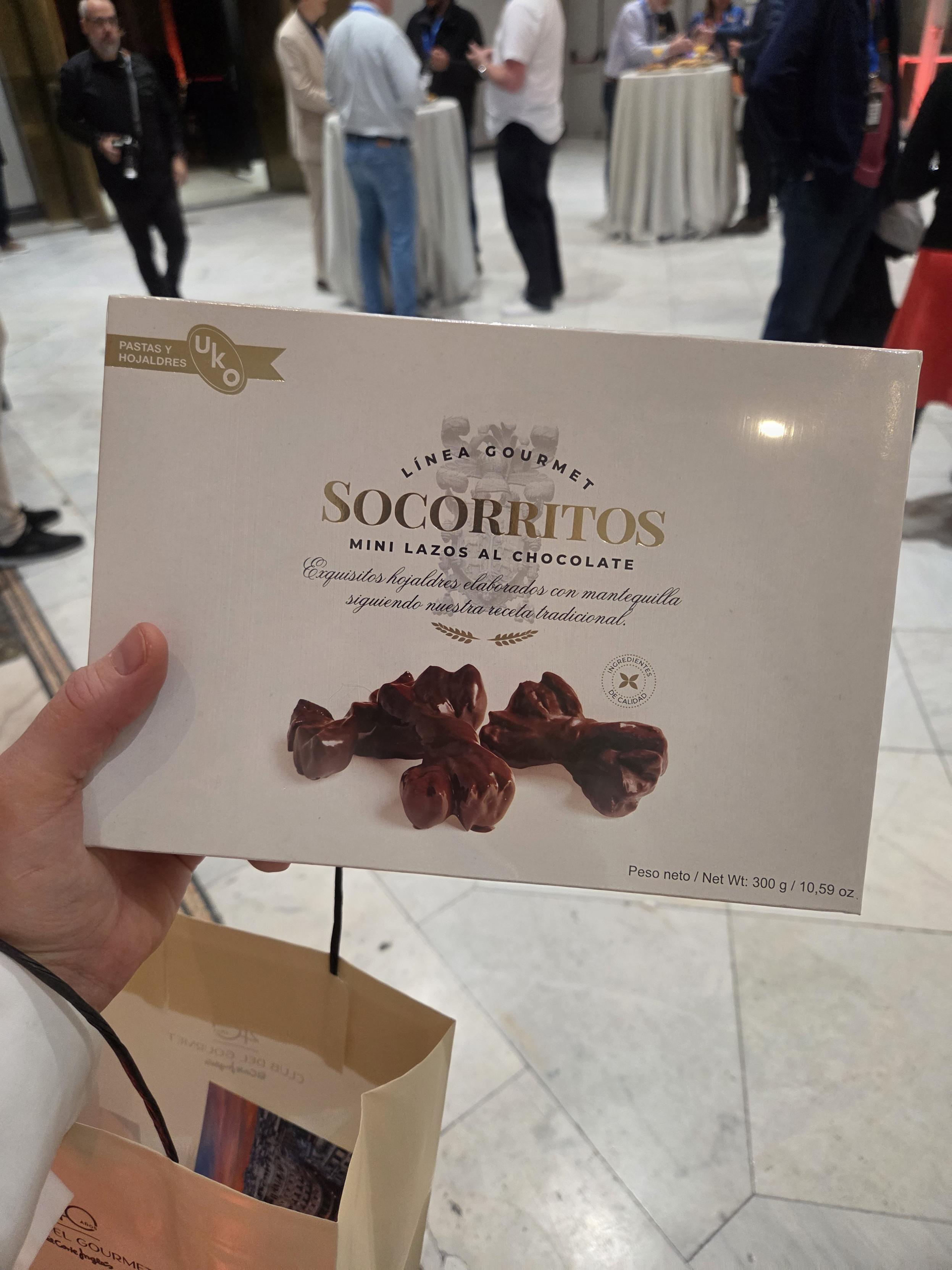 A box of chocolate in my goodie bag 🔥