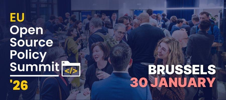 Logo/Banner of The EU Open Source Policy Summit