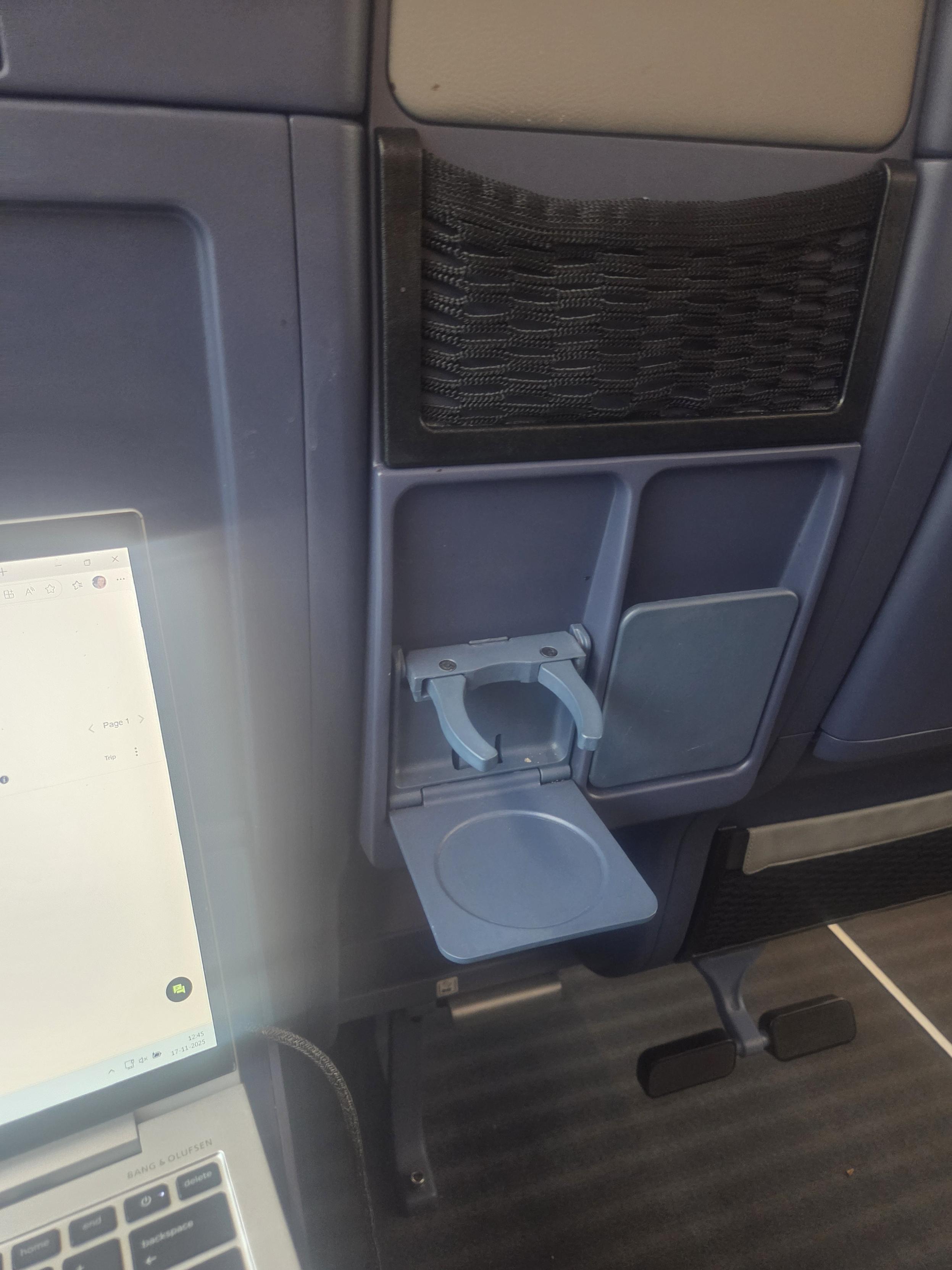 Also look at this tiny cup holder