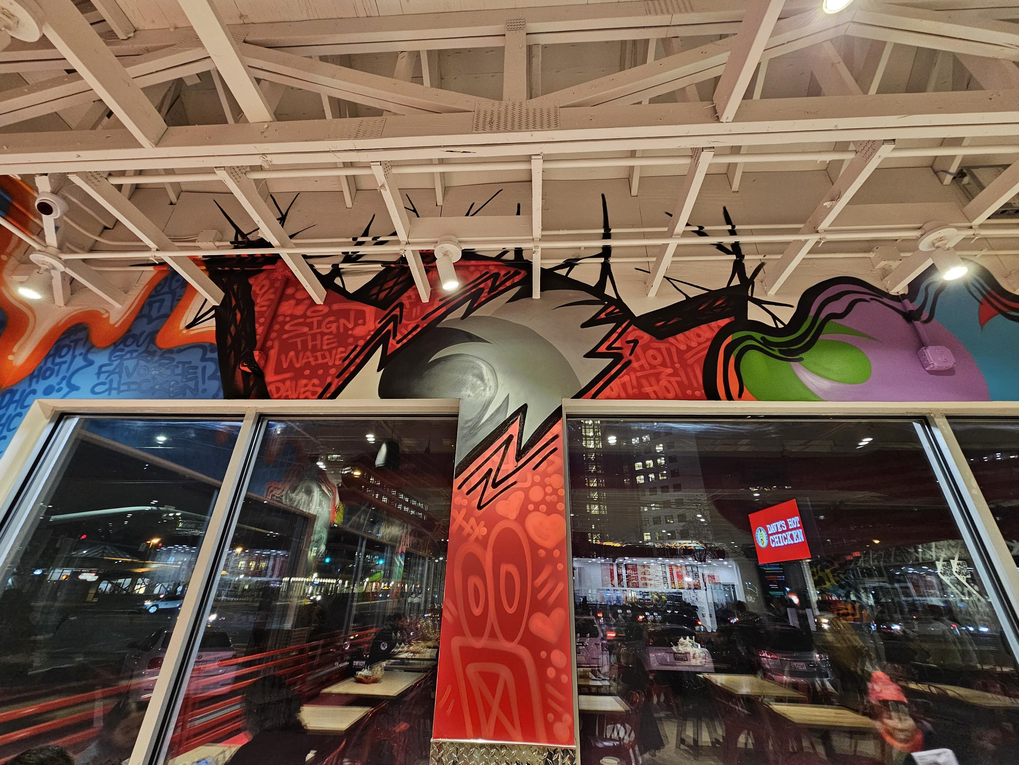 Dave's Hot Chicken Graffiti