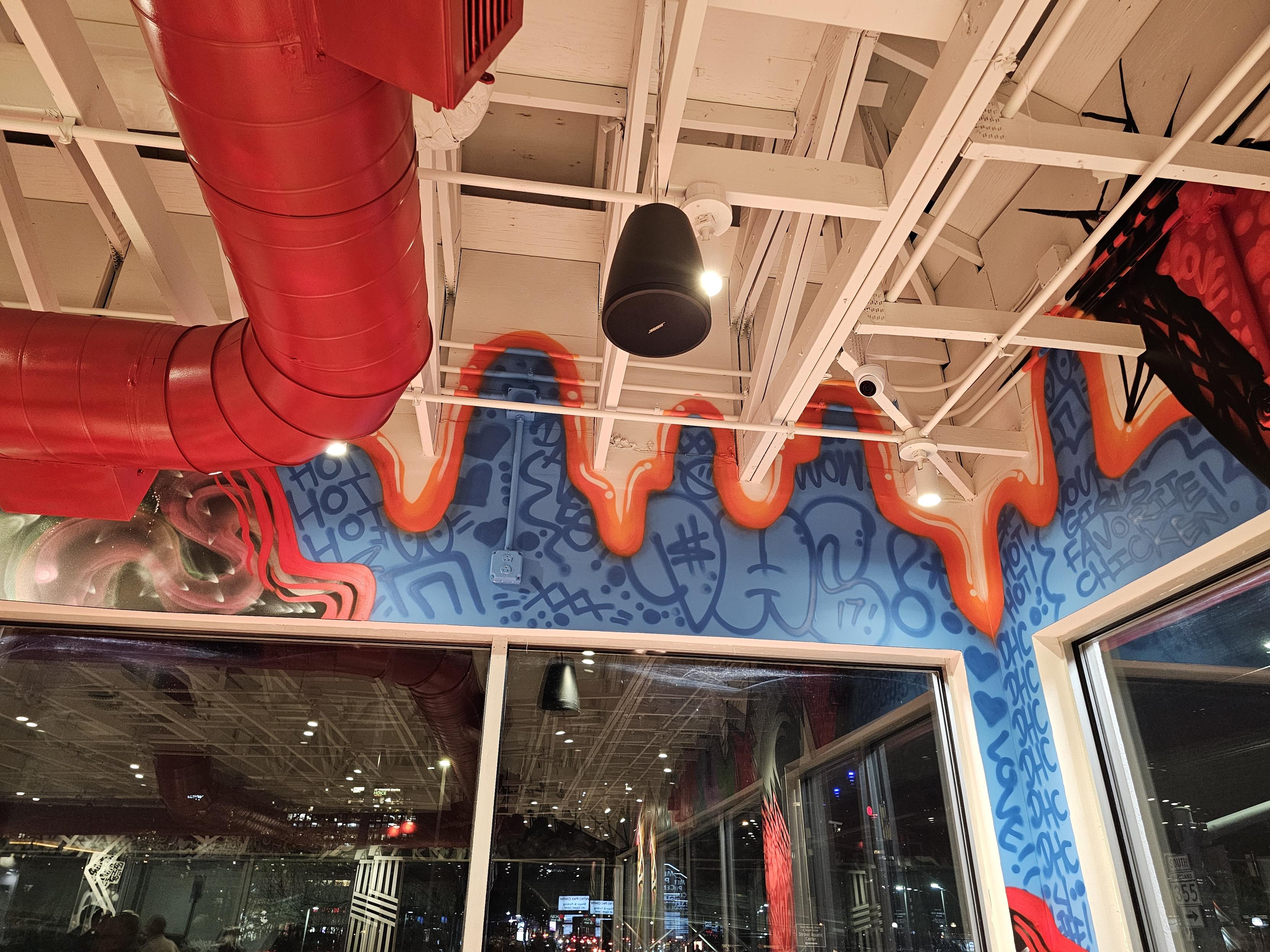 Dave's Hot Chicken Graffiti