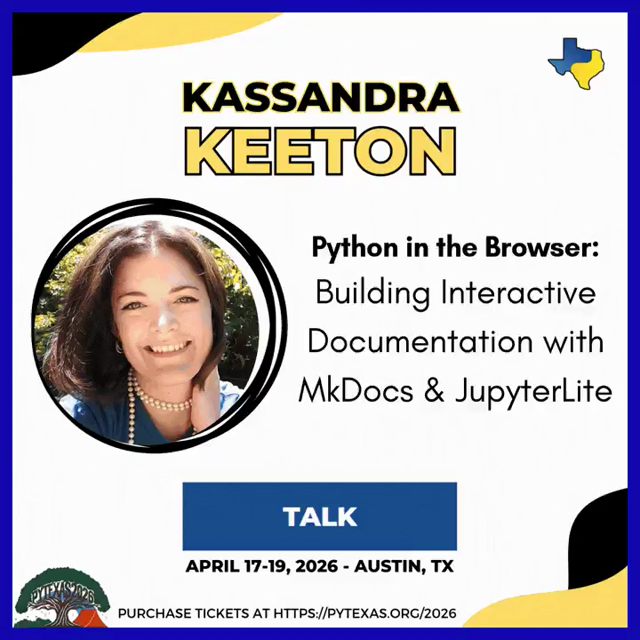 PyTexas Foundation (@pytexas@fosstodon.org)