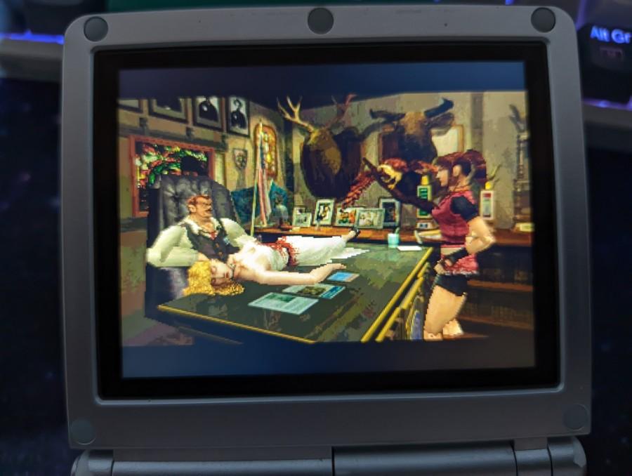 Claire finds Irons and the dead body of a young woman