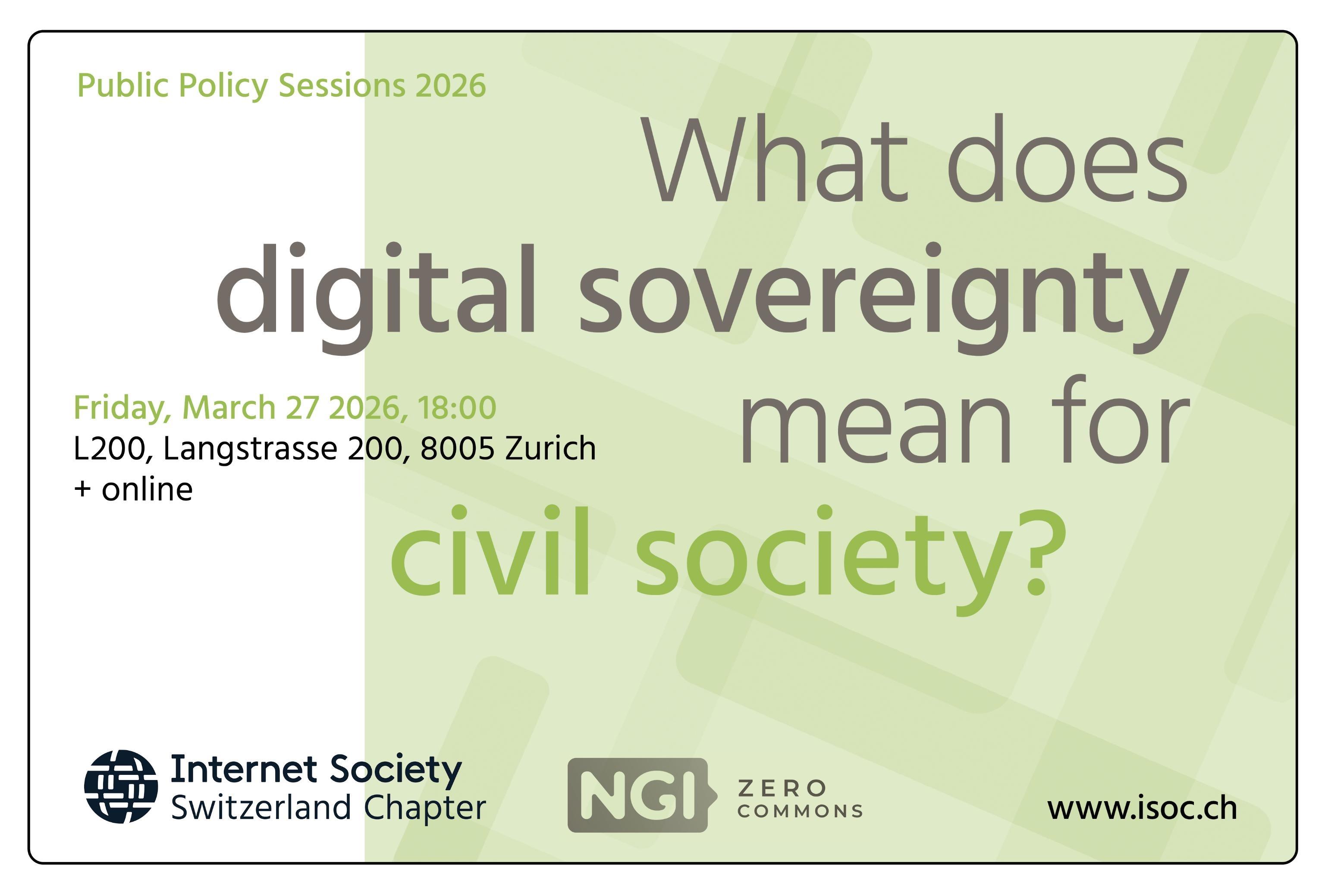 ISOC Switzerland Chapter (@ISOCSwitzerland@fosstodon.org)