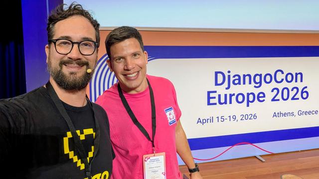 Selfie with the volunteer