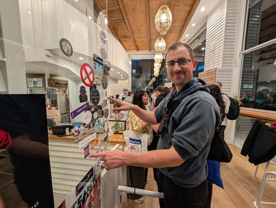 People having ice cream 