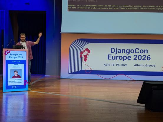 Speaker on stage 