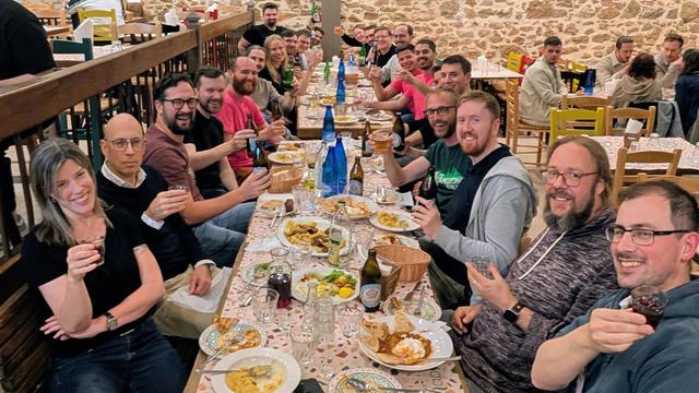 People having dinner 