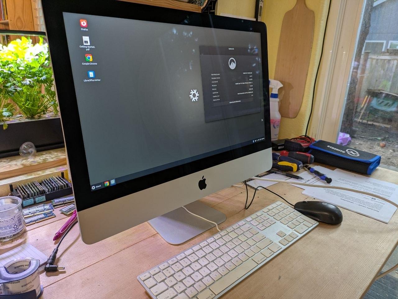 iMac 18,1 running nixbookos
